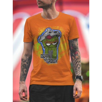Мъжка тениска Oscar the Grouch - Zombie